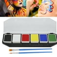 thumbnail image 1 of Face Paint Kit, Water Soluble Multifunctional Body Paint Palette Safe  for Birthday Party for Performance for Cosplay, 1 of 7