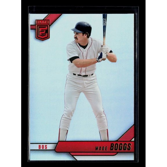 Collectible 2026 Panini Donruss Elite Baseball Wade Boggs #14 Boston Red Sox Boston Red Sox MLB Baseball Trading Card