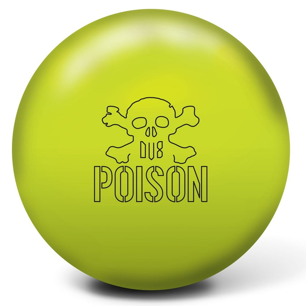 DV8 Poison Bowling Ball Halogen Yellow 15lbs