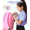 thumbnail image 7 of Kids Bluetooth Headphones Light Up, Wireless/Wired Headphones with Noise Cancelling Microphone, 85/ 94dB Volume Control Headset, Foldable Stereo Headset for Boys Girls Home School, 7 of 7
