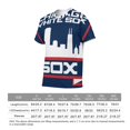 ChicagoWhiteSox Baseball Sports TShirts Casual Short Sleeve Crewneck