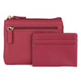 thumbnail image 1 of Funda para monedas/tarjetas Julia Buxton Pebble RFID Pik-Me-Up® Red, 1 of 7