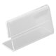 thumbnail image 4 of 40x Price Tag Stand Mini Acrylic Sign Display Holder Price Name Card Tag Label Stand Bracket Home Decor Purse Perfume Display, 4 of 11