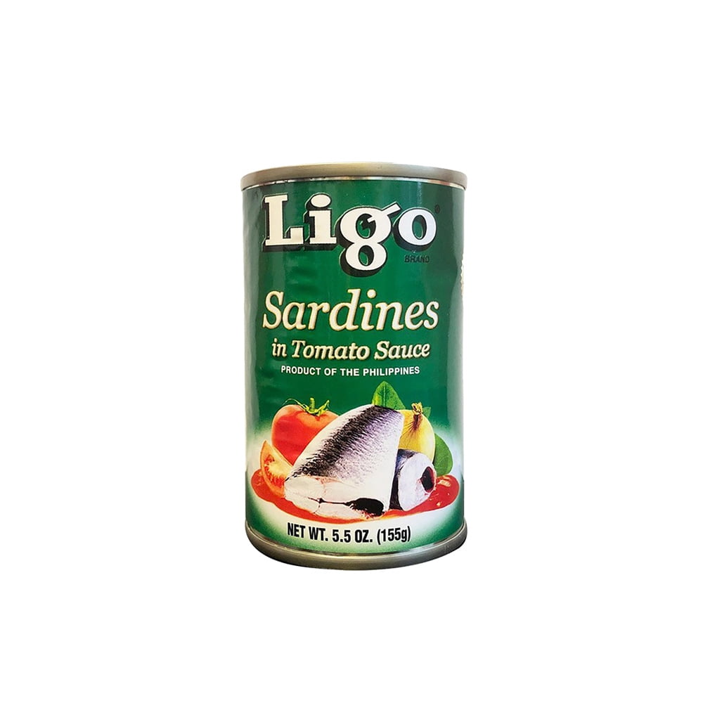Ligo Sardines in Tomato Sauce 155g- 6 Cans