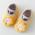 thumbnail image 2 of WERYOUNG Boys Girls Baby Socks Shoes Toddler Shoes Floor Socks Shoes Cartoon Bear Outwear, Yellow, 18-24 Months, 2 of 4