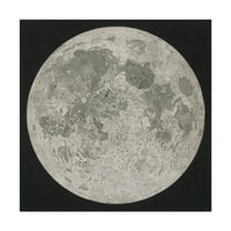 Trademark Fine Art 'Lunar Cartography, 1805-06' Canvas Art by John Russell