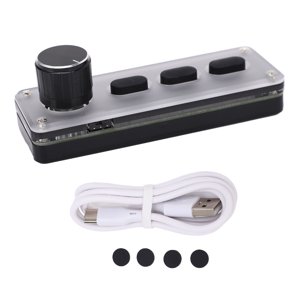 Portatif Mini Clavier,Un jeu mécanique manuel Un clavier mécanique manuel Une main jeu Clacher Maximisé Efficacité