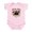 Petal Pink, variant on CafePress - Pug Sister Infant Bodysuit - Baby Light Bodysuit, Size Newborn - 24 Months