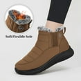 thumbnail image 7 of Ablanczoom Snow Boots Womens with Warm Fuzzy Faux Fur Slip-on Woman Winter Booties Shoes, 7 of 7