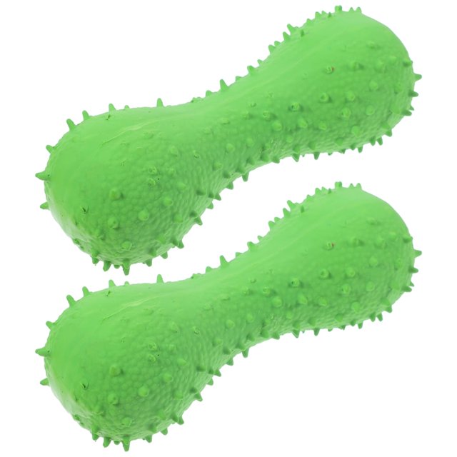 2 chupetes de látex para perros pequeños, interactivos, resistentes a las mordeduras