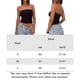 thumbnail image 2 of Conjunto de lencería Top Mujer Bandeau Slim Fit Off Hombro Sin Espalda Traje De Calle Kuymtek Negro T S para Mujer, 2 of 6