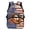 Baseball American Flag, variant on Capybara School Backpack for Kids 6-8 Math Theme Primary School Backpack Teen School Book Bag for Boys Girls Ages 12-16 Big Capacity Middle School Bookbag