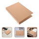 thumbnail image 3 of Cubierta de carpeta 6 anillo de binder portátil cubierta de carpeta Kraft carpeta de papel reutilerable carcasa (A5), 3 of 5