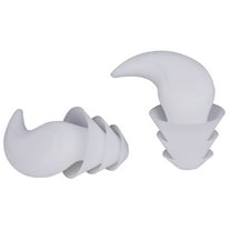 Harlier Waterproof Swimming Ear Plugs for Adults, Reusable Soft Silicone Swim Earplugs for Surfing, Diving, Pool, Showering and Other Water Sports, Keep Water Out and Ear Protection