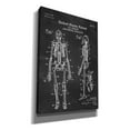 thumbnail image 2 of Epic Graffiti 'Anatomical Skeleton Blueprint Patent Chalkboard' Canvas Wall Art, 18"x26", 2 of 3