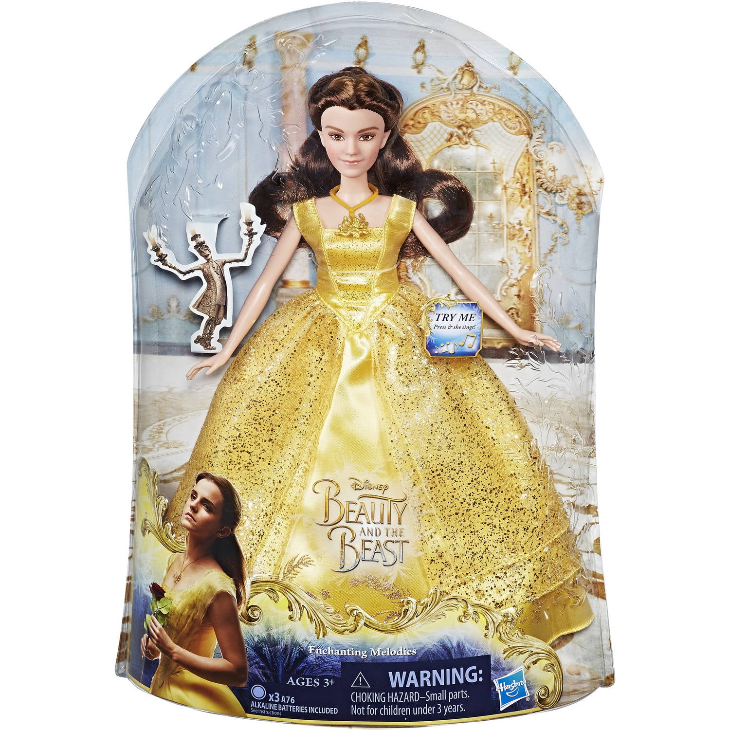 beauty and the beast doll walmart