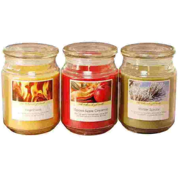 Lumabase Scented Candles Holiday Collection Set Of 3 Walmart Com Walmart Com