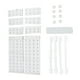 thumbnail image 4 of Estantería extensible para armario, estantería de almacenamiento ajustable, ancho 48 cm, altura 32 cm, largo 67-88 cm., 4 of 14