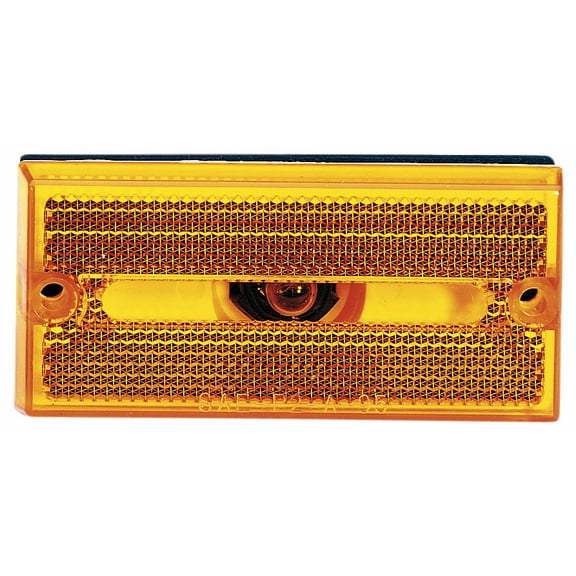 Peterson Manufacturing V132A Amber Rectangular Side Marker Light