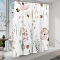 thumbnail image 2 of Shower Curtain Watercolor Flower Shower Curtain Sets - Spring Blush Floral Shower Curtains for Bathroom Washable，Minimalist Modern Fabric Cloth with Hooks Washable，72 x 72, 2 of 6