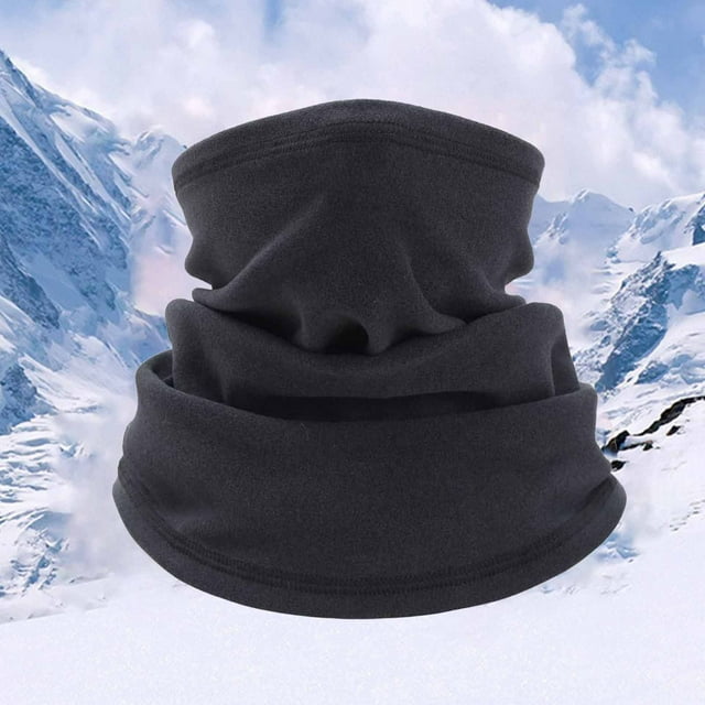 Oliegs Fleece Neck Warmer Windproof Winter Neck Gaiter Cold Weather Face For