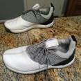 thumbnail image 4 of Adi - das Adicross Bounce 2 Spikeless Golf Shoes F35409 White Gray Men's Sz 8, 4 of 6