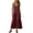 09# Purple, variant on Women's Cotton Sleeveless Dress Ihhxva Linen Maxi Summer V-Neck Slip Casual Beach Vacation Flowy A-Line Silhouette Lightweight Breathable S-2XL