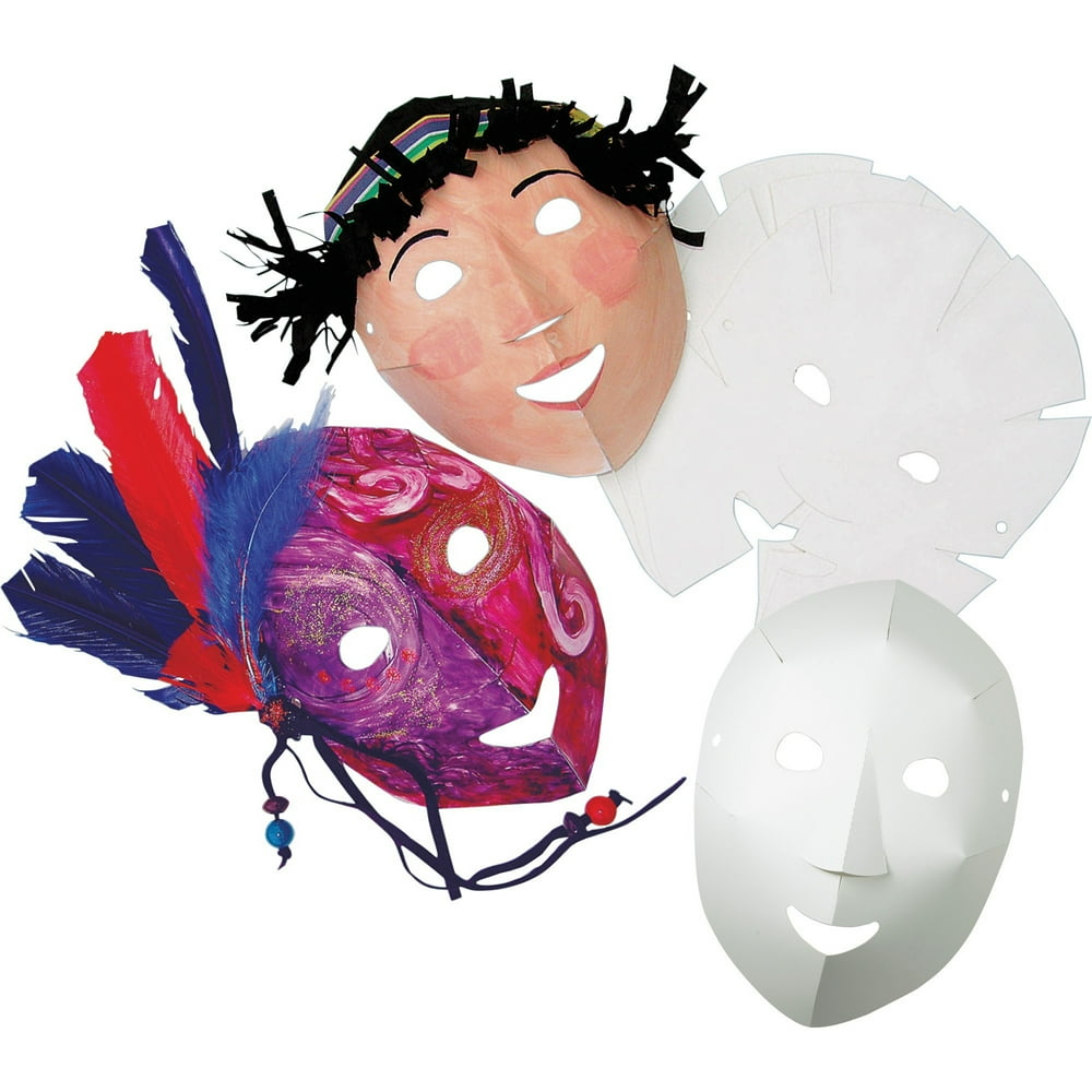 Roylco Folding Fun Masks, 40 / Pack (Quantity)