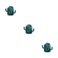 thumbnail image 4 of Cateissary Soporte para cepillos de Ventosa Pared Baño Organizador universal para cepillos de Soporte de drenaje Estilo cactus Estante Type1 NO1 Cateissary CBP211521, 4 of 6