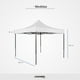thumbnail image 3 of Combo Toldo Padua Blanco Impermeable 3x3 con Dos Mesas Plegables Blancas 1.8 metros Tipo Portafolio LOOMBER, 3 of 4