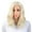 Light Blonde, variant on BERON Blue Short Wigs Women Girls Curly Wavy Hair Wig 14" Synthetic Bob Wigs