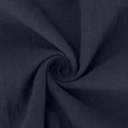 thumbnail image 6 of VSSSJ Womens Long Sleeve Cotton Linen Maxi Dresses Spring Summer Crewneck Solid Color Casual Ruched Swing Long Dress with Pockets Black M, 6 of 7