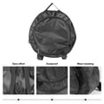 thumbnail image 3 of IFANLANDOR Sac de Tambour Noir pour Ranger et Transporter des Instruments de Percussion, 3 of 4