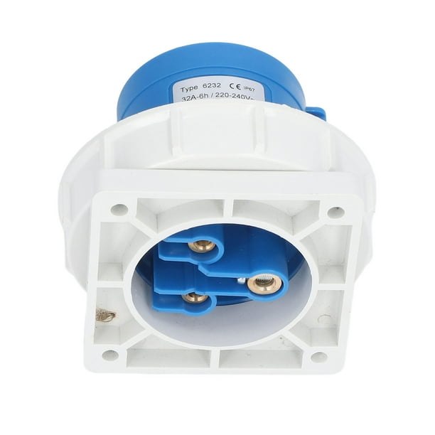 Conector De Aviación, Enchufe Industrial IP67, Contacto De Latón Resistente Al Agua 220-240V Para Agricultura