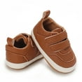 thumbnail image 6 of Ticikt Toddler Wide Toe Box Shoes:Boys Barefoot Shoes Kids Walking Shoes Boy Sneakers,Toddler First Walking Shoes Comfort Tennis Outdoor Activities,Color:Brown,0-6 Months, 6 of 8
