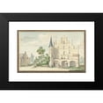 thumbnail image 2 of Aert Schouman 24x17 Black Modern Framed Museum Art Print Titled - The Castle and School in Wouw (1741), 2 of 5