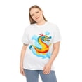 thumbnail image 5 of Soluvd Unisex Heavy Cotton Yellow DragonTee, 5 of 12