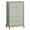Green, variant on HLR 6 Drawer Wood Large Dresser for Bedroom, All Age Modern Chest of Drawers with Gold Trim, Green