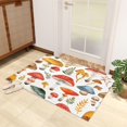 thumbnail image 4 of Mushroom Rugs for Bedroom - 5x7 Rug - Mushroom Rug - Cute Cartoon Botanical Area Rug - Kids Wild Fungus Rugs - Leaf Nature Plant Carpet, 4 of 7