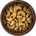 thumbnail image 4 of Bulk Roasted And Salted Cashews 25 Pound Wholesale Box, 4 of 5