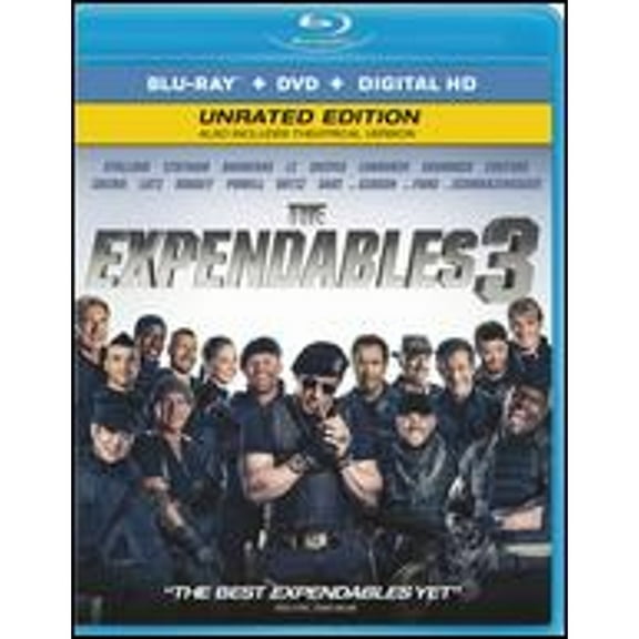 Pre-Owned The Expendables 3 [2 Discs] [Blu-ray/DVD] (Blu-Ray 0031398206361) directed by Patrick Hughes
