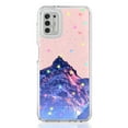 thumbnail image 5 of Samsung Galaxy A72 Phone Case, Rosebono Hybrid Bling Glitter Sparkle Epoxy Graphic Colorful Silicone Skin Cover Armor Case for Samsung Galaxy A72 4G and 5G (Mountain), 5 of 6