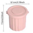 thumbnail image 1 of Molde de silicona for bandeja de hielo con prensa abatible y cubo de hielo de almacenamiento grande, fabricante de cubitos de hielo congelados cilíndricos, 1 of 2