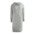 thumbnail image 4 of BJUTIR Cardigan For Women Hood Cardigan Large Size Sweater Pocket Single Long Sleeves Coat, 4 of 5