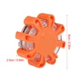 thumbnail image 4 of Multi function 8LED Roadside Warning Flashing Safety Emergency Light for Car Boat(Orange), 4 of 5