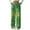 1017Green, variant on Women's Casual And Fashionable Greentown Printed Elastic Waist, Loose Straight Leg With Plush Pants With Rope