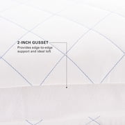 Allswell Cool Lux Cooling Bed Pillow, Standard/Queen Size Pillow for Sleeping, Cooling Pillow with Cover