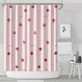 thumbnail image 2 of Strawberry Lover Bathroom Curtain Waterproof 84x72 Inch Elegant Modern Style for Home & Vacation Rental, 2 of 5