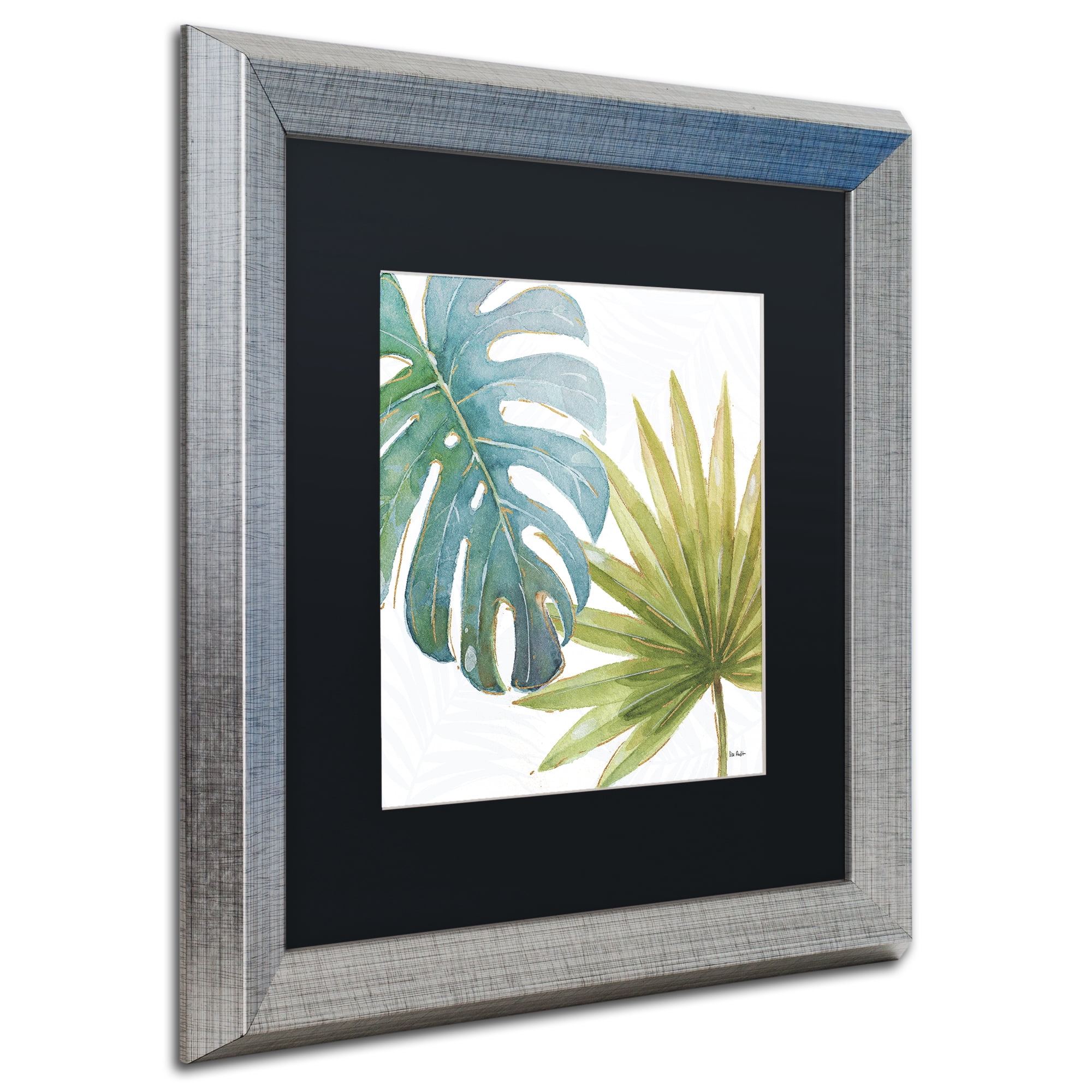 Lisa Audit 'Tropical Blush VIII' Matted Framed Art