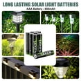 Taken Triple AAA Batteries for Outdoor Garden Solar Lights, AAA